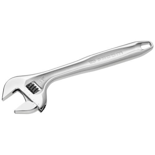 Facom Metal Handle Quick Adjustable Spanner 375mm | Compare The Build