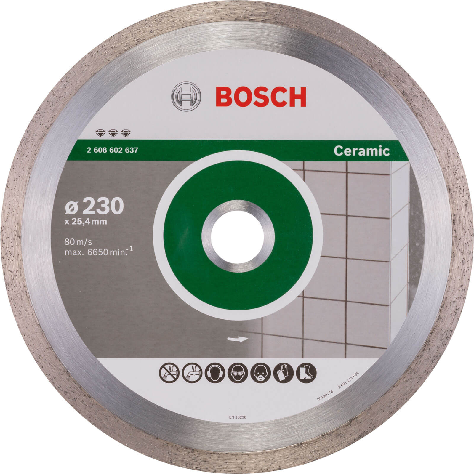 Bosch Ceramic Diamond Cutting Disc 230mm | Compare The Build