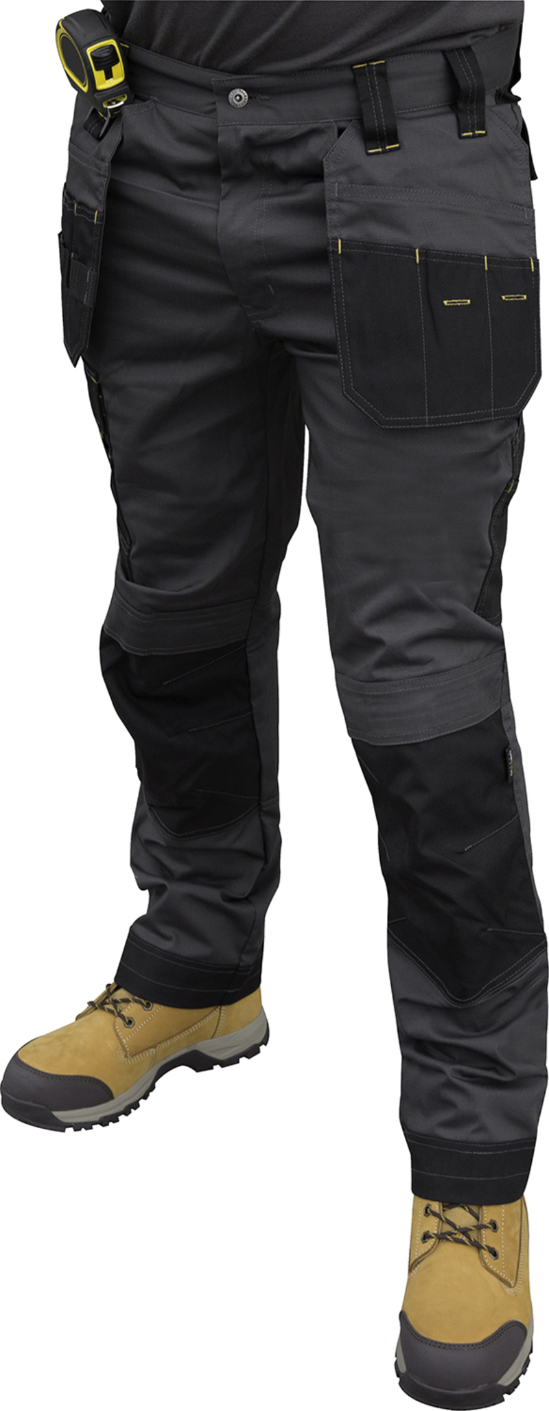 DeWalt Aspen Ripstop Stretch Holster Pocket Trousers Grey & Black 34in Short Price Comparisons | Compare The Build