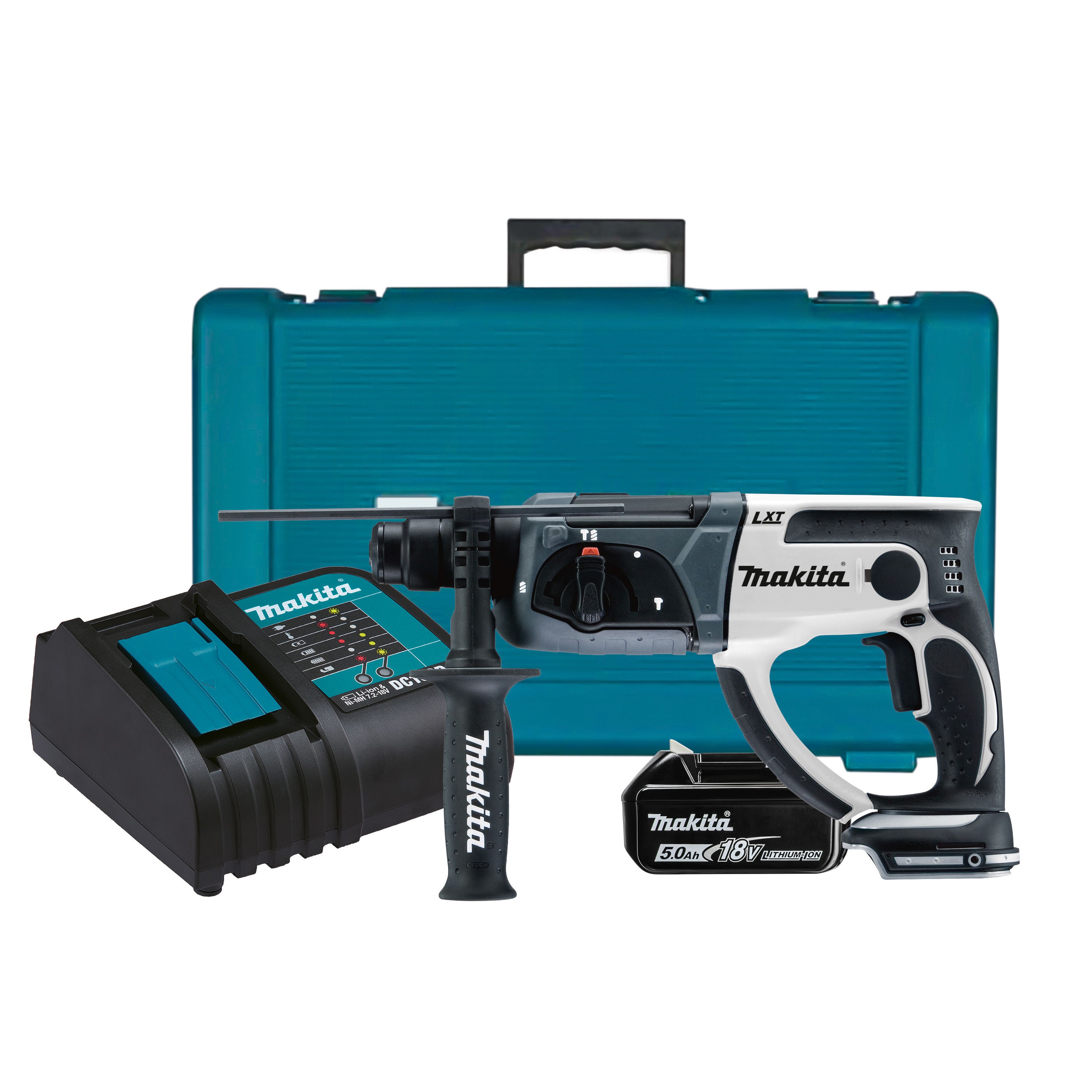 Makita 18V 1 X 5.0Ah Li-Ion Brushed Cordless Sds+ Drill Dhr202Stw Price Comparisons | Compare The Build