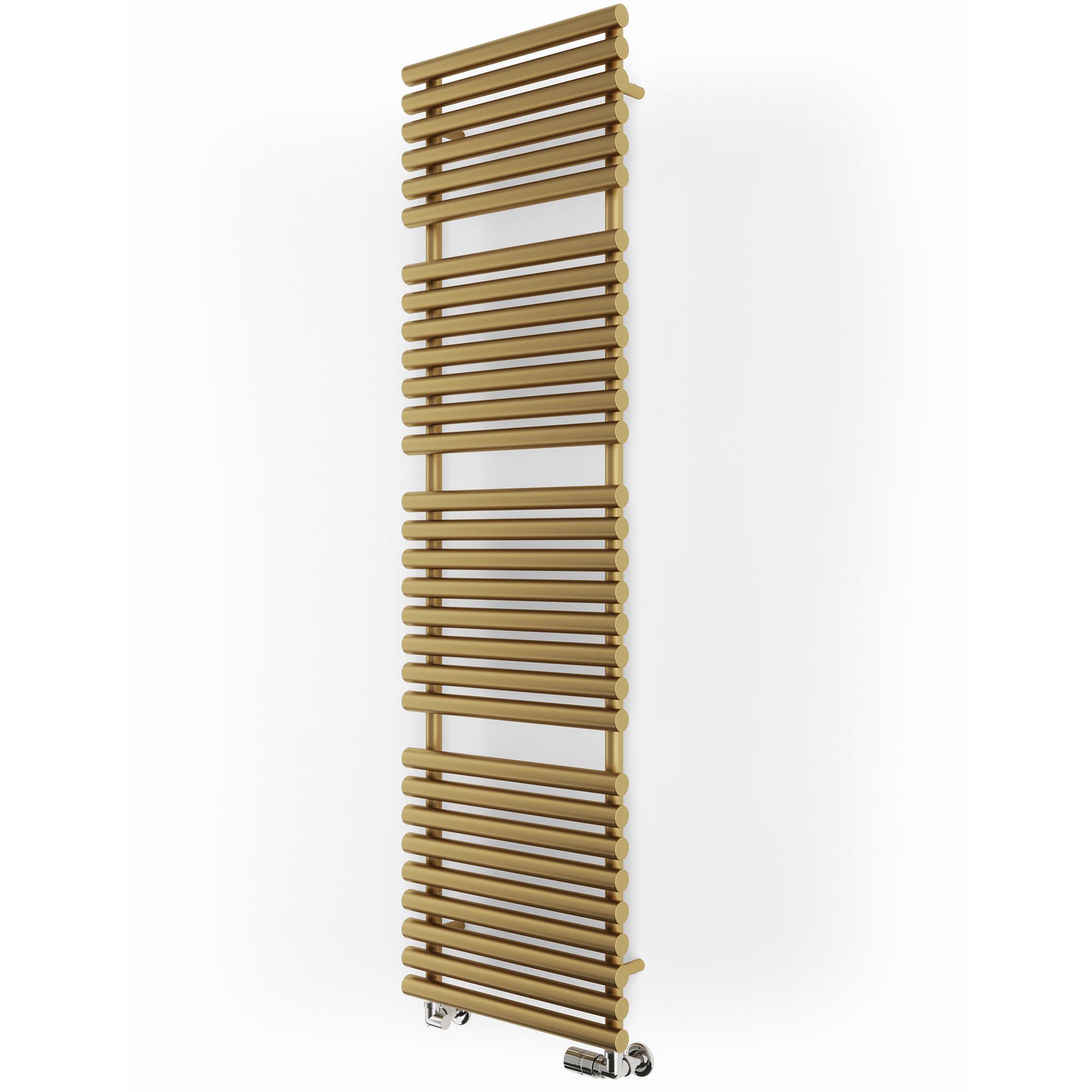 Terma Rolo-Towel T-Rail Copper Flat Towel Warmer (W)520mm X (H)1800mm Price Comparisons | Compare The Build