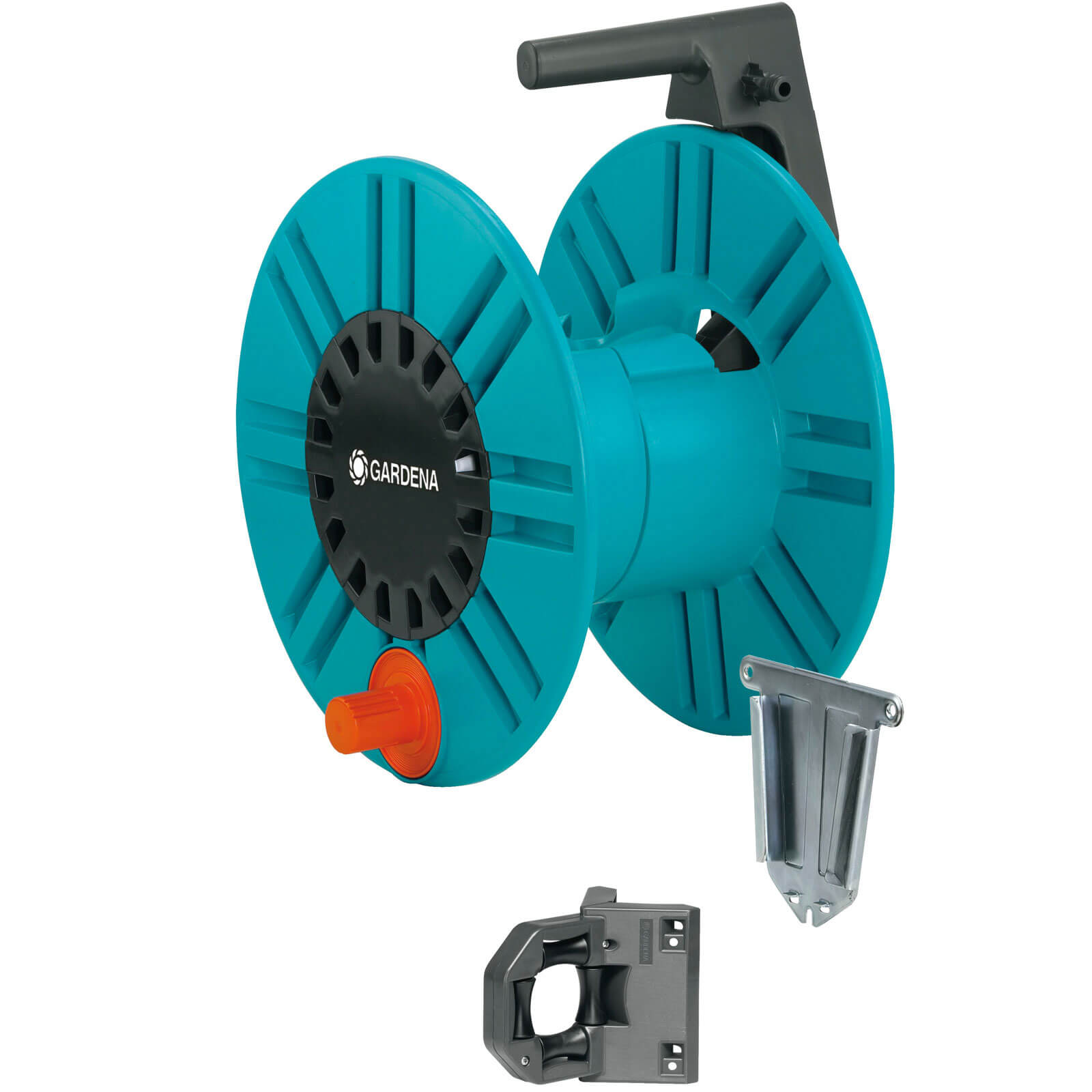 Gardena Empty Wall Mounted Hose Reel and Bracket Set 60m Price Comparisons | Compare The Build