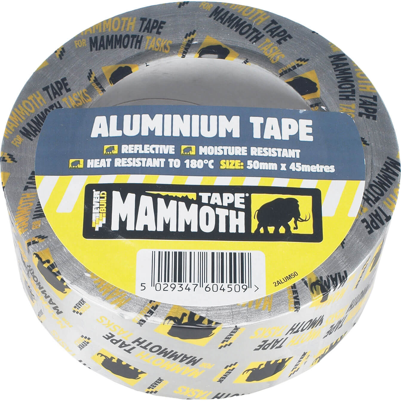 Everbuild Mammoth Aluminium Tape 75mm 45m Price Comparisons | Compare The Build