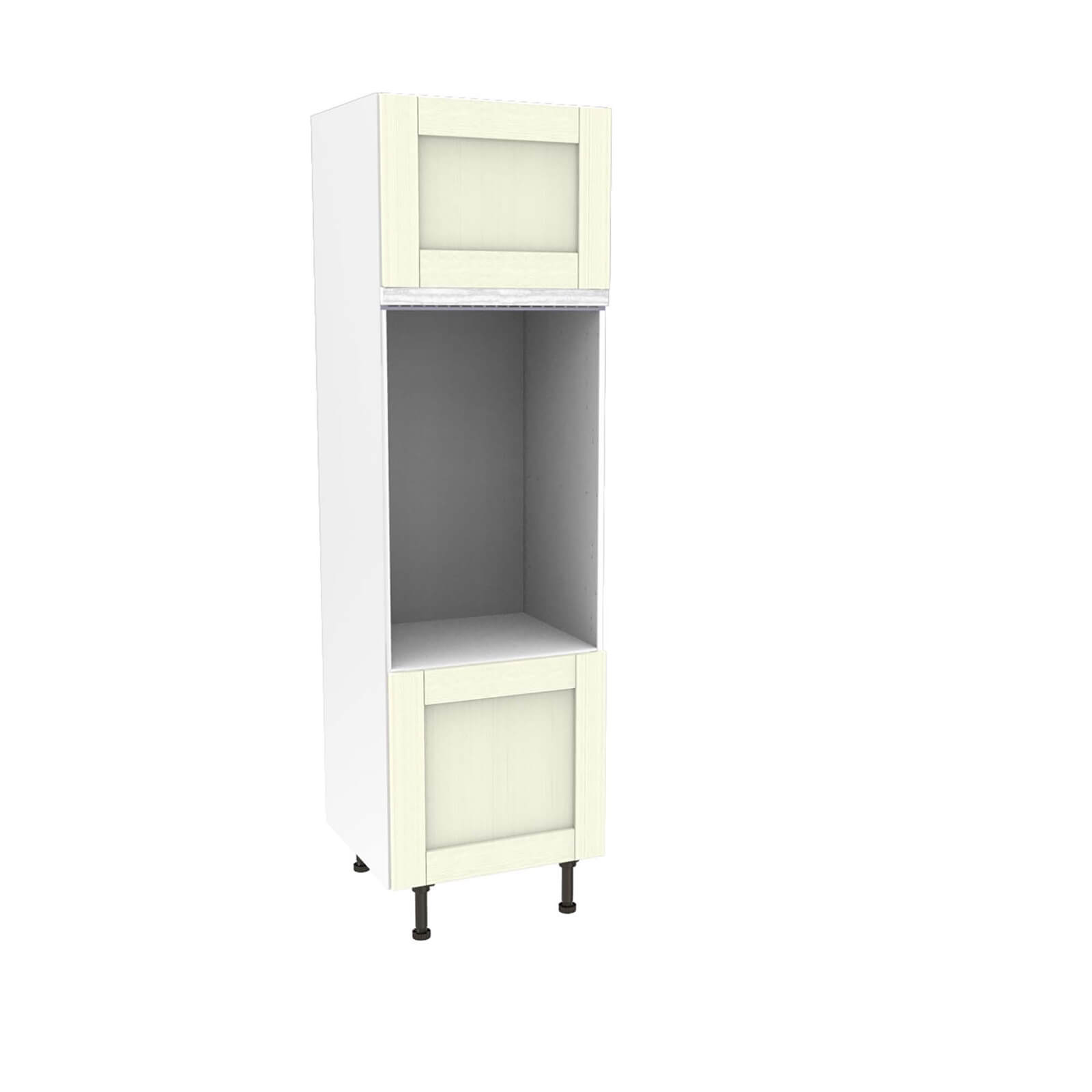 Timber Shaker Ivory Double Oven Tower Price Comparisons | Compare The Build
