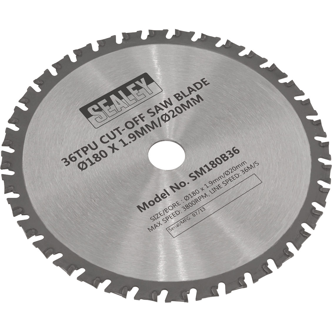Sealey Cut-Off Saw Blade 180mm 36T 20mm Price Comparisons | Compare The Build