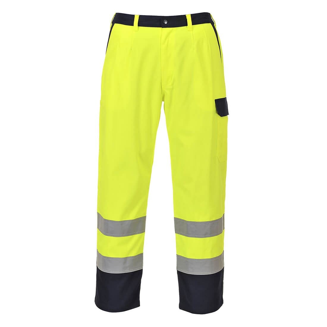 Biz Flame Pro Mens Flame Resistant Trousers Yellow XL | Compare The Build