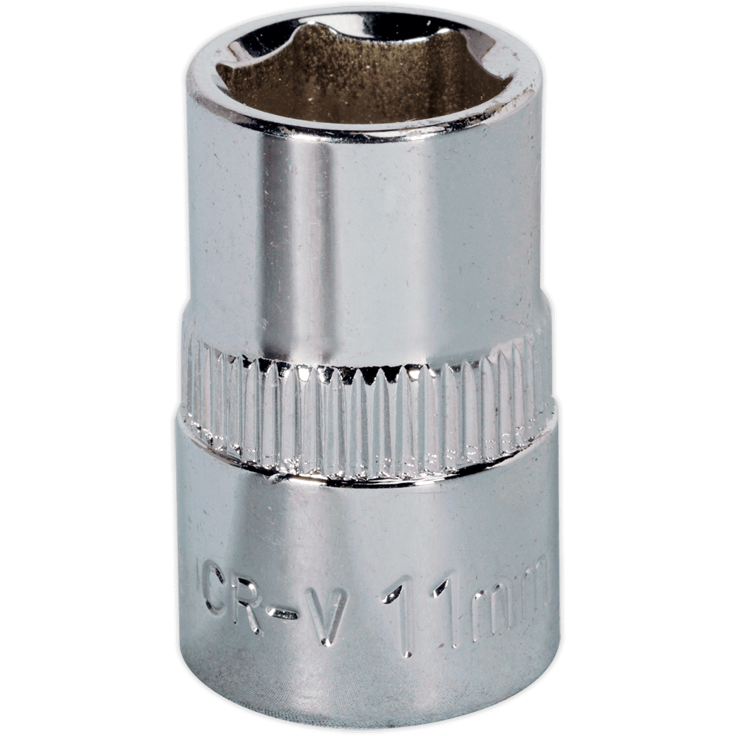 Sealey 3/8" Drive Hexagon WallDrive Socket Metric 3/8" 11mm | Compare The Build