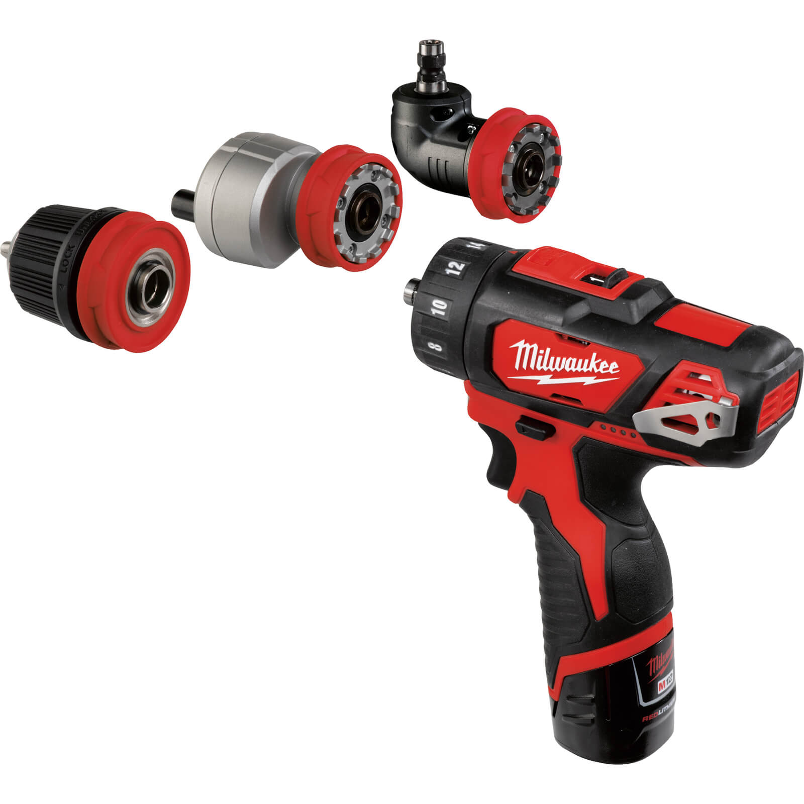 Milwaukee M12 BDDXKIT 12v Cordless Installation Drill Driver 2 x 2ah Li-ion Charger Case | Compare The Build