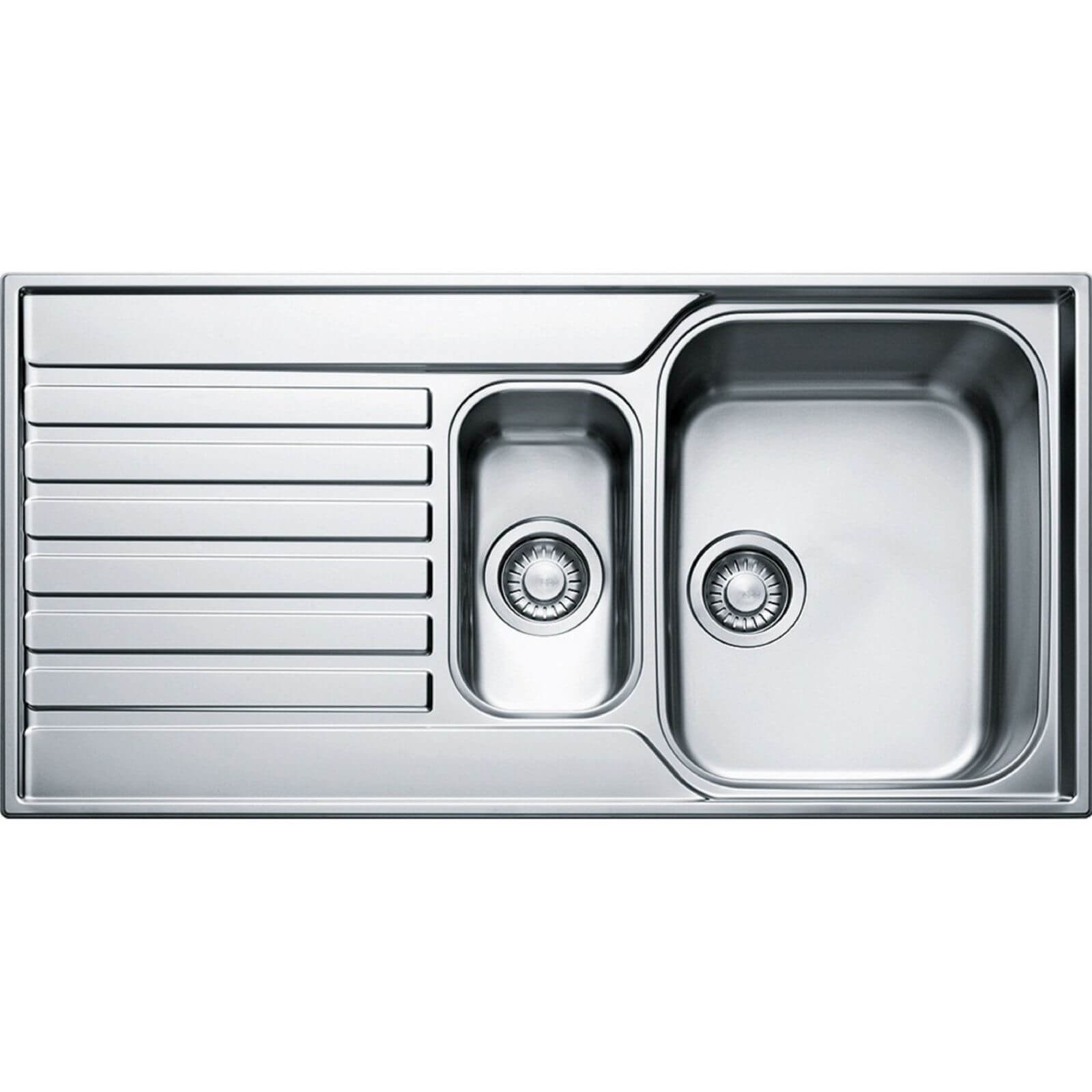 Franke Ascona Silver Reversible Kitchen Sink - 1.5 Bowl Price Comparisons | Compare The Build