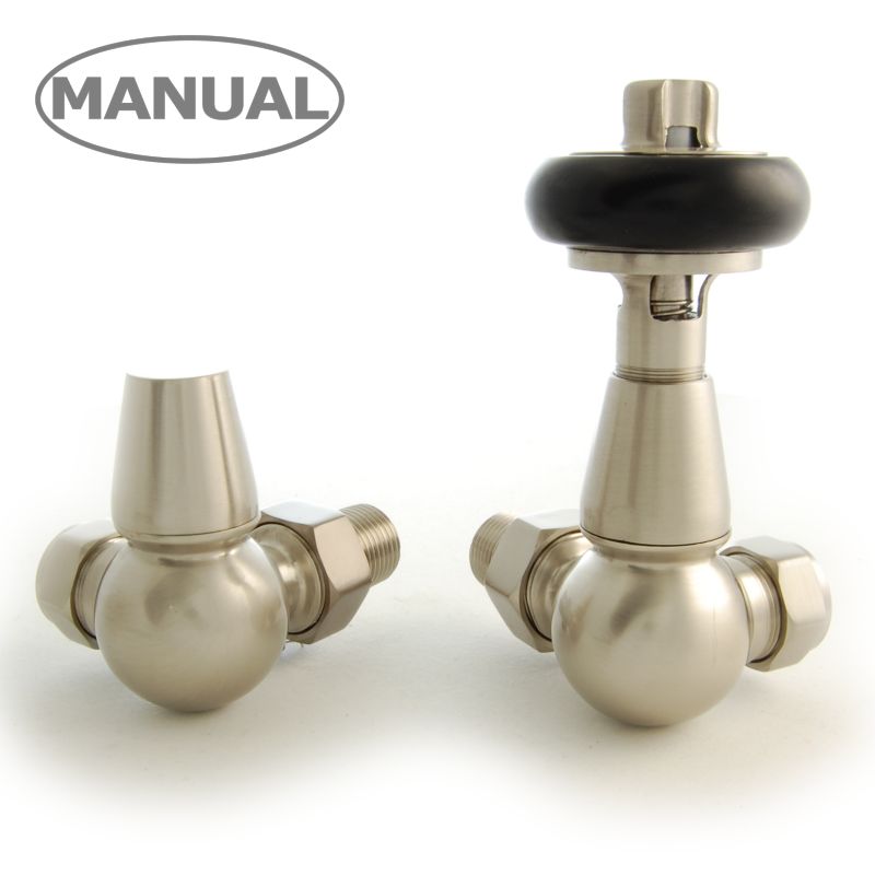 West Manual Valves, Eton, Satin Nickel Corner - 8mm Price Comparisons | Compare The Build