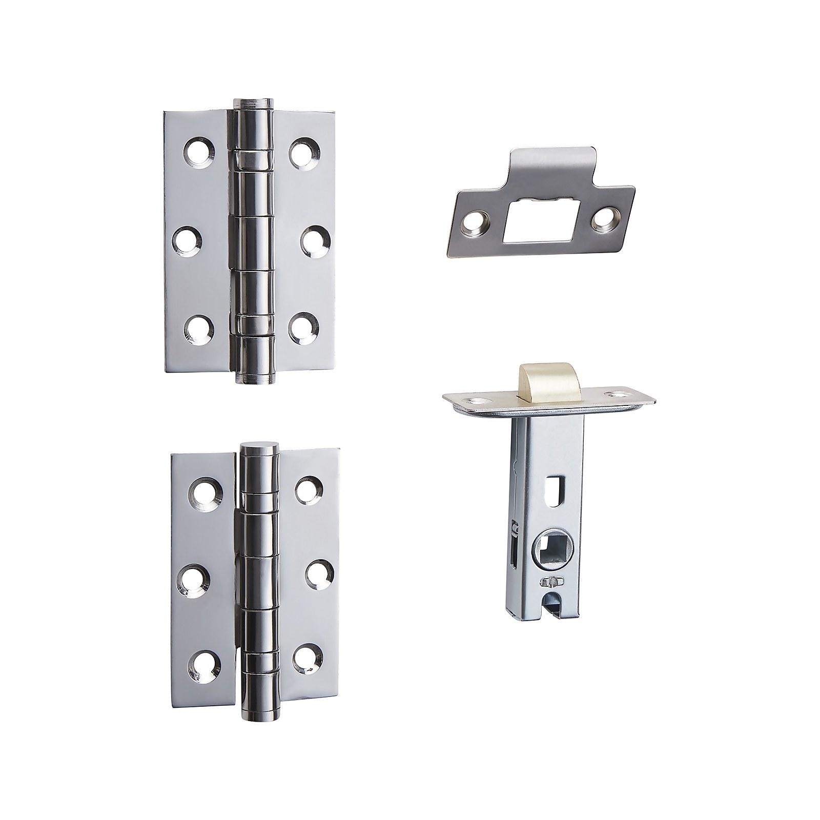 Sandleford 64mm Premium Door Latch Pack - Polished Chrome Price Comparisons | Compare The Build