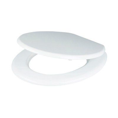 Cooke & Lewis Palmi White Standard Close Toilet Seat Price Comparisons | Compare The Build