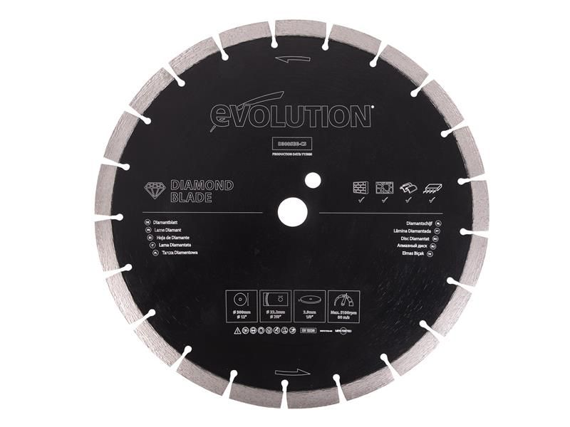 Evolution EVLD300SEGC General Purpose Diamond Blade 300 x 22.2mm Price Comparisons | Compare The Build