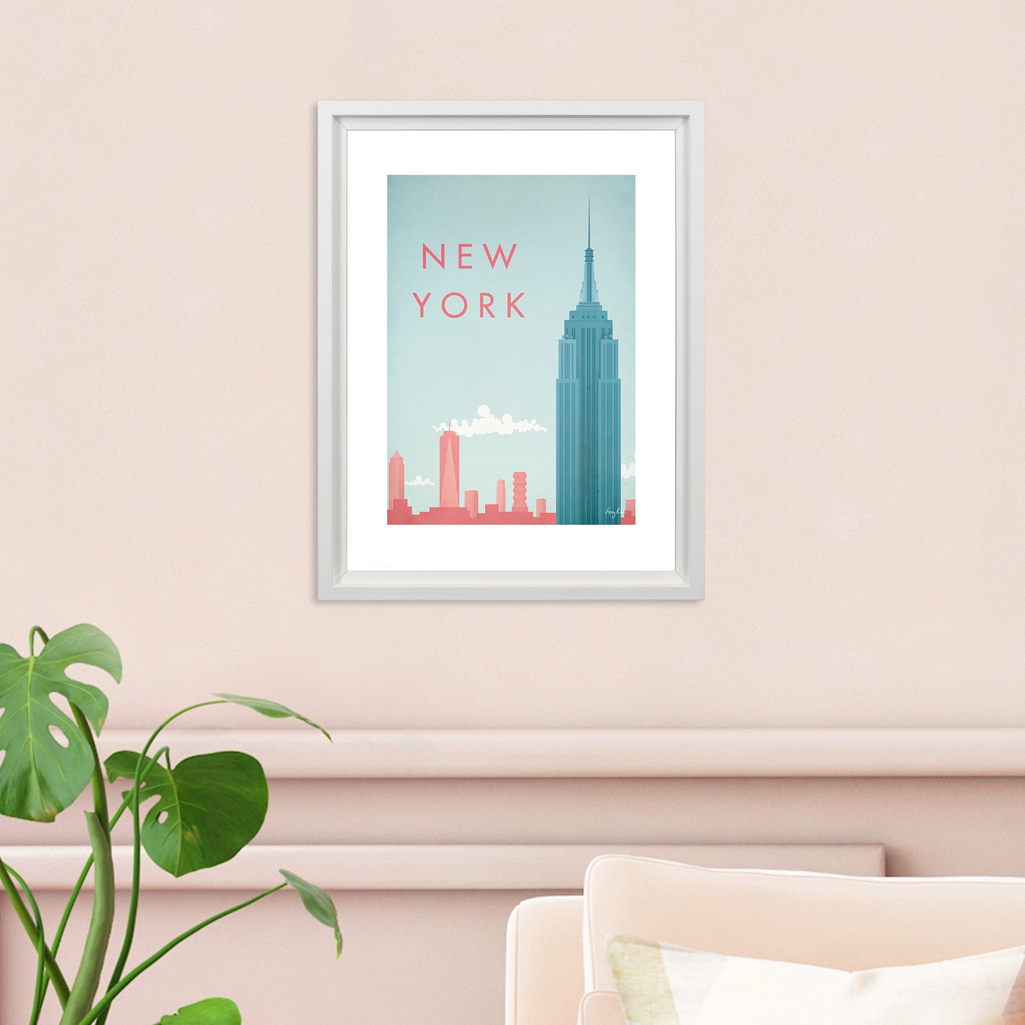 The Art Group New York Framed Print Blue Price Comparisons | Compare The Build