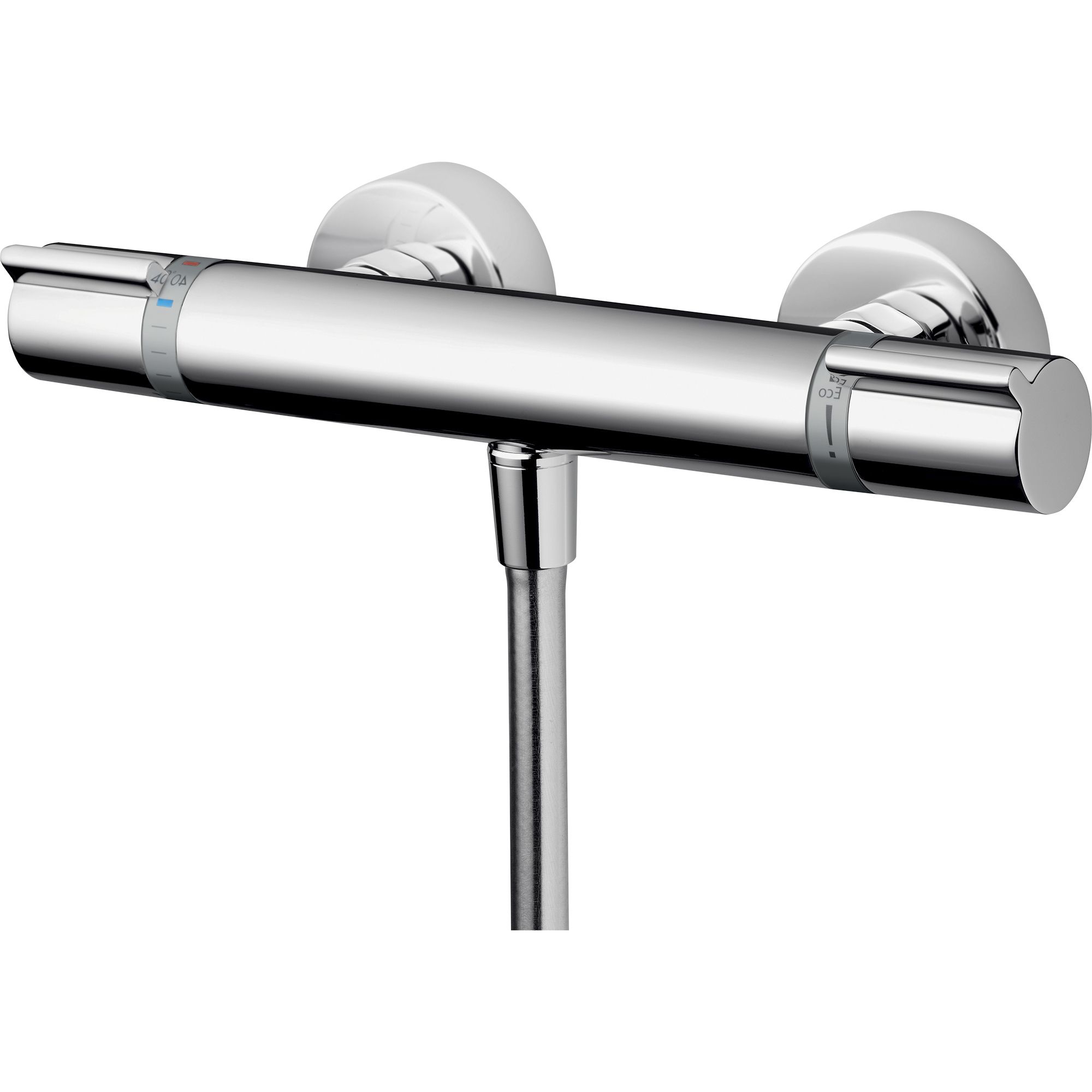 Hansgrohe Versostat Silver Wall Thermostatic Tap Price Comparisons | Compare The Build