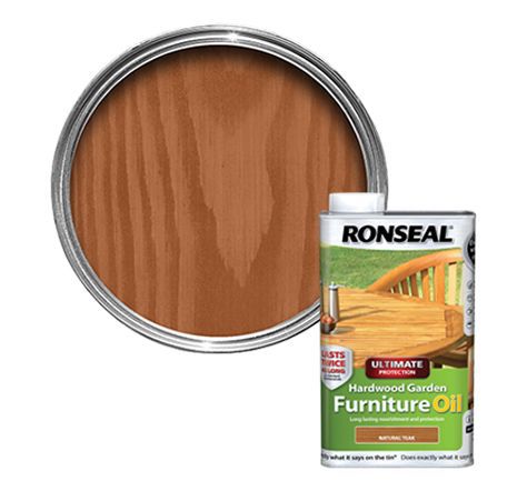 Ronseal Ultimate Natural Teak Furniture Wood Oil, 1L Price Comparisons | Compare The Build