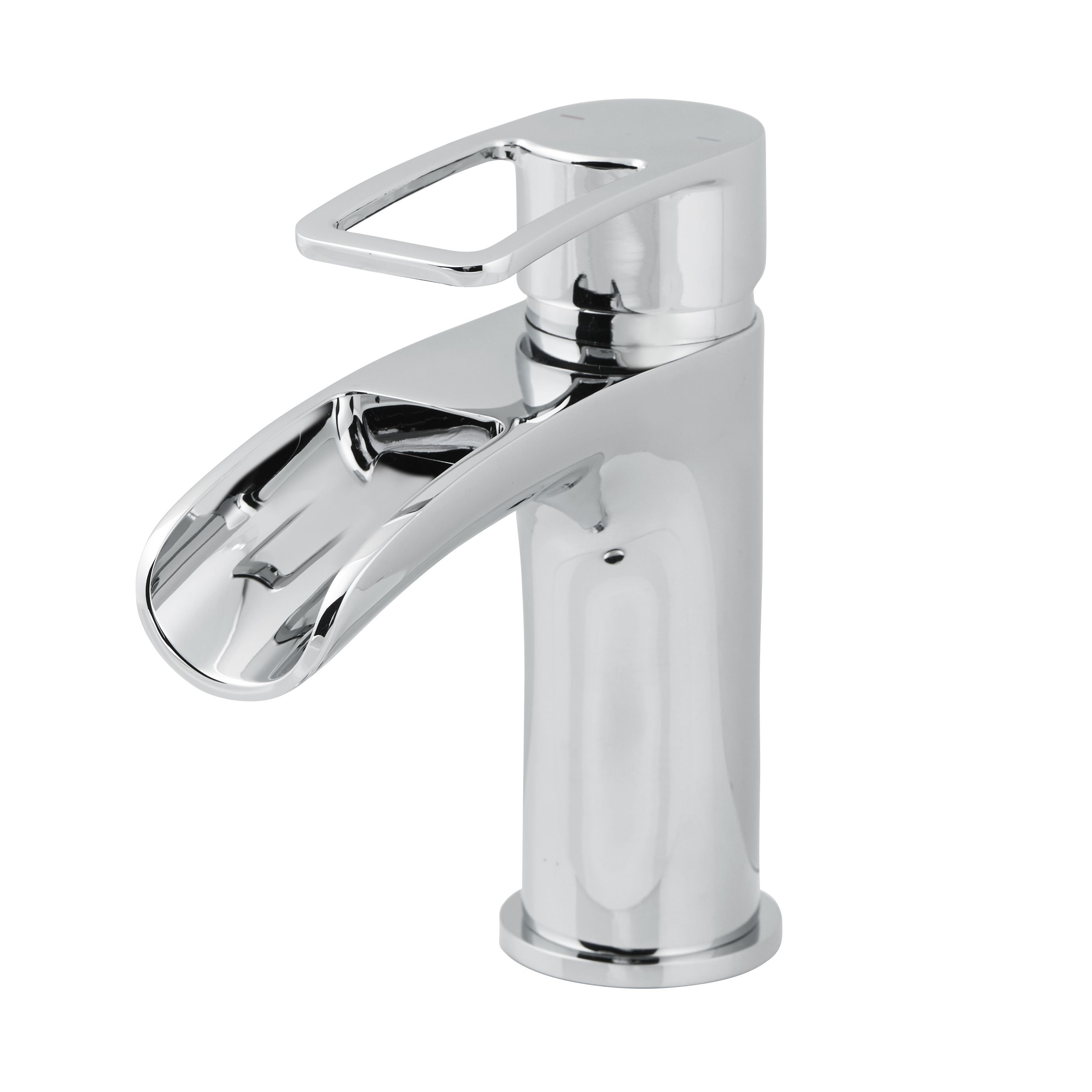 GoodHome Olmeto 1 Lever Waterfall Basin Mono Mixer Tap Price Comparisons | Compare The Build