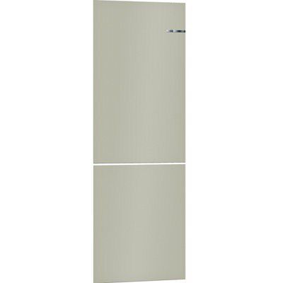 Bosch Champagne & Grey Freestanding Fridge Freezer With Coloured Panel Price Comparisons | Compare The Build