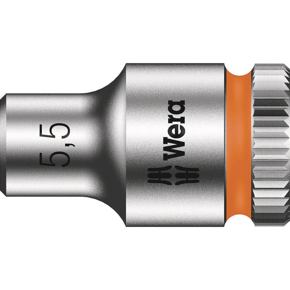 Wera 8790 HMA Zyklop 1/4" Drive Hexagon Socket Metric 1/4" 5.5mm Price Comparisons | Compare The Build