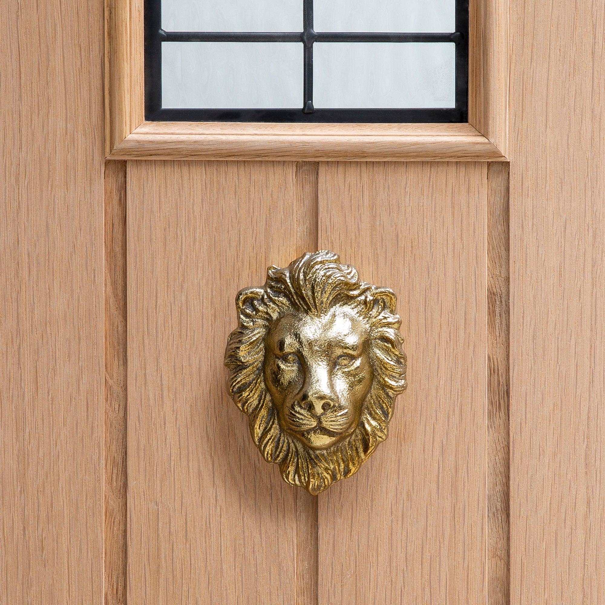 Lion Door Knocker Gold Price Comparisons | Compare The Build