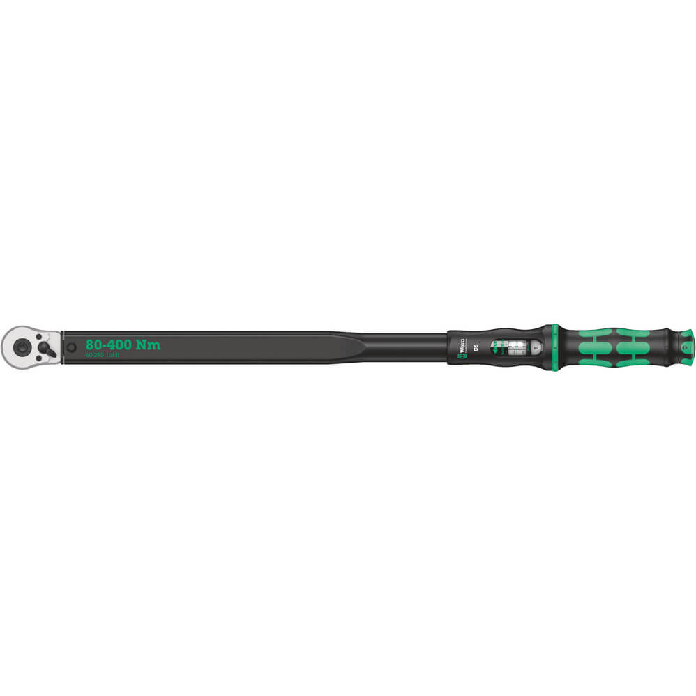 Wera 1/2" Drive Click Torque C5 Torque Wrench 1/2" 80Nm - 400Nm | Compare The Build