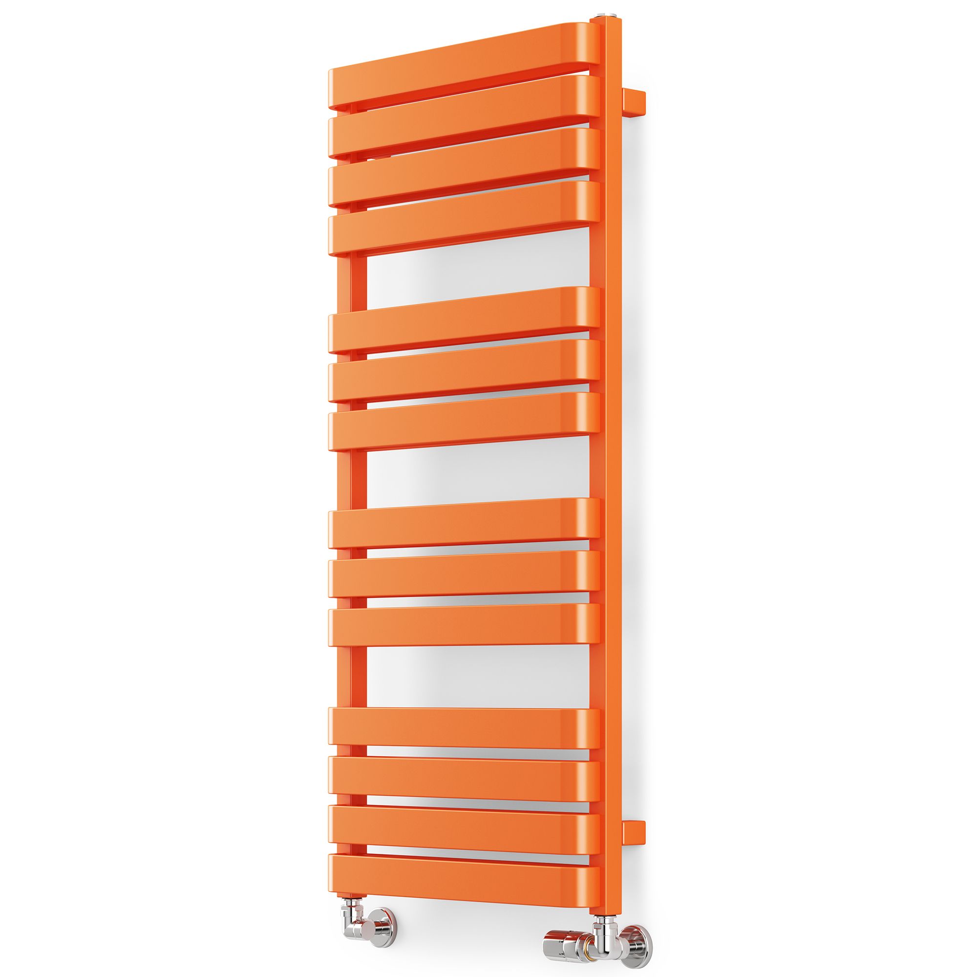 Terma Warp T Bold Orange Flat Towel Warmer (W)500mm X (H)1110mm Price Comparisons | Compare The Build