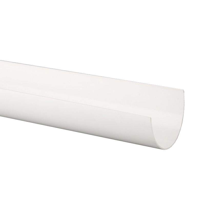Plastic Guttering Deepstyle High Capacity 4m Length 115mm - White Brett Martin BR072W Price Comparisons | Compare The Build
