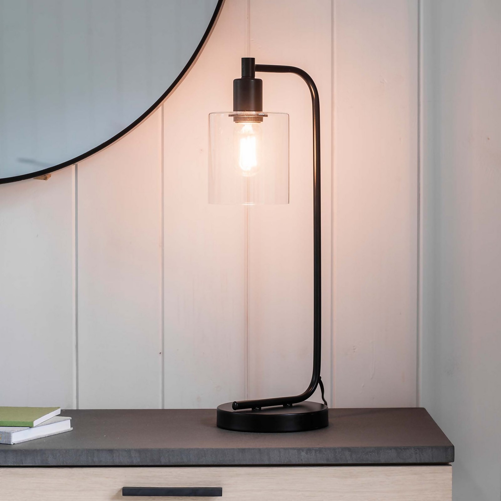 Clancy Table Lamp - Black Price Comparisons | Compare The Build