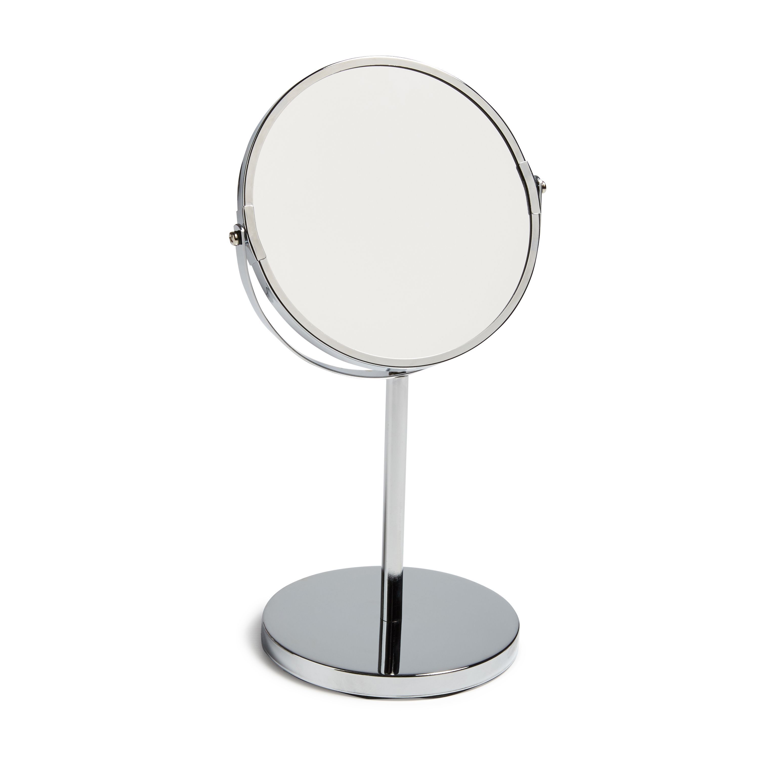 Cooke & Lewis Solitaria Chrome Effect Circular Frameless Unframed Mirror (H)345mm (W)185mm Price Comparisons | Compare The Build