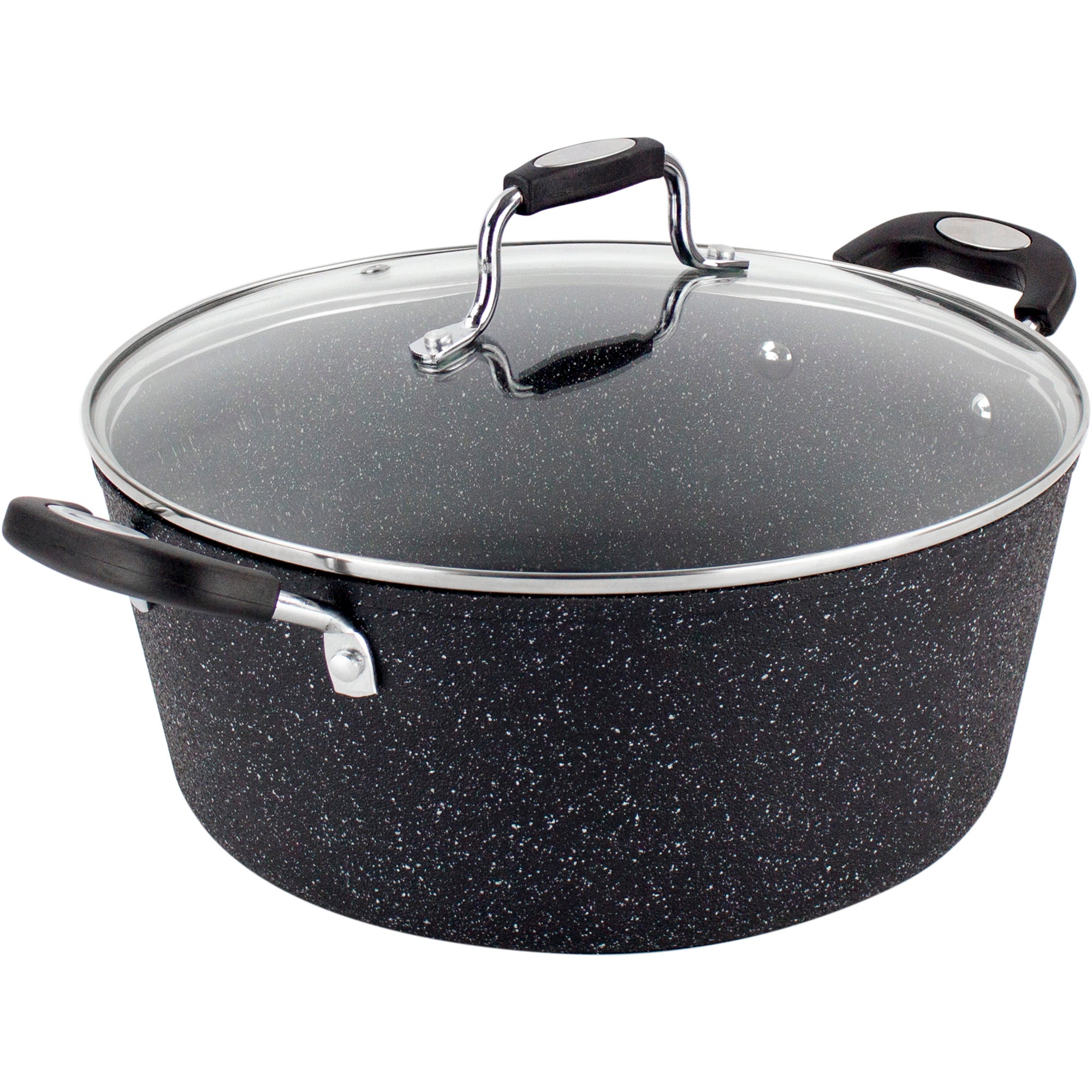 Scoville Neverstick 28cm Stockpot Black Price Comparisons | Compare The Build