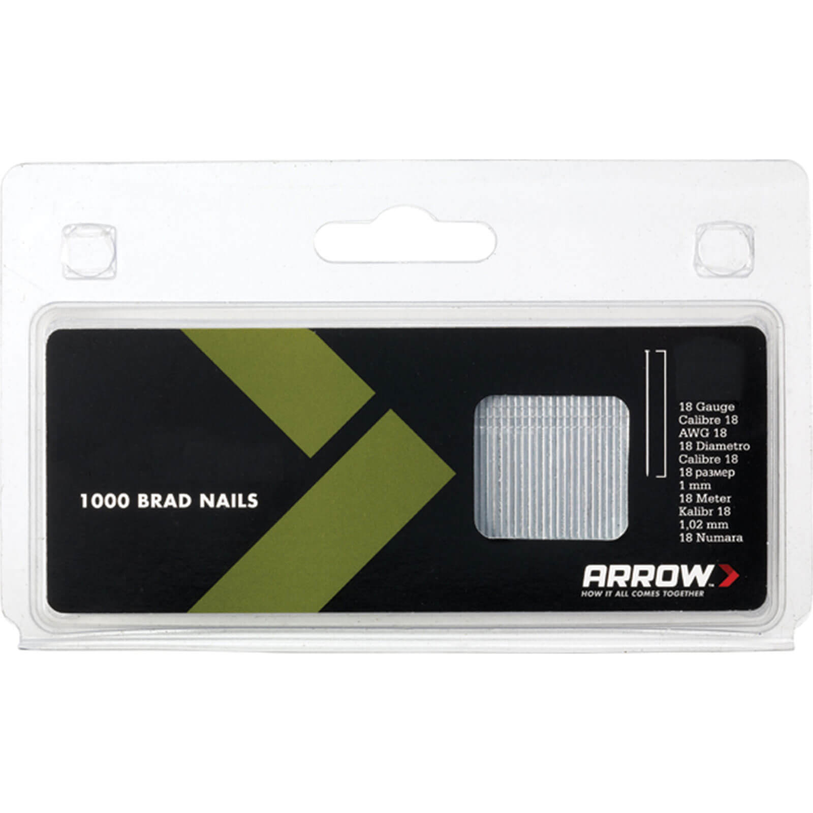 Arrow 18 Gauge Brad Nails 38mm Pack of 1000 Price Comparisons | Compare The Build