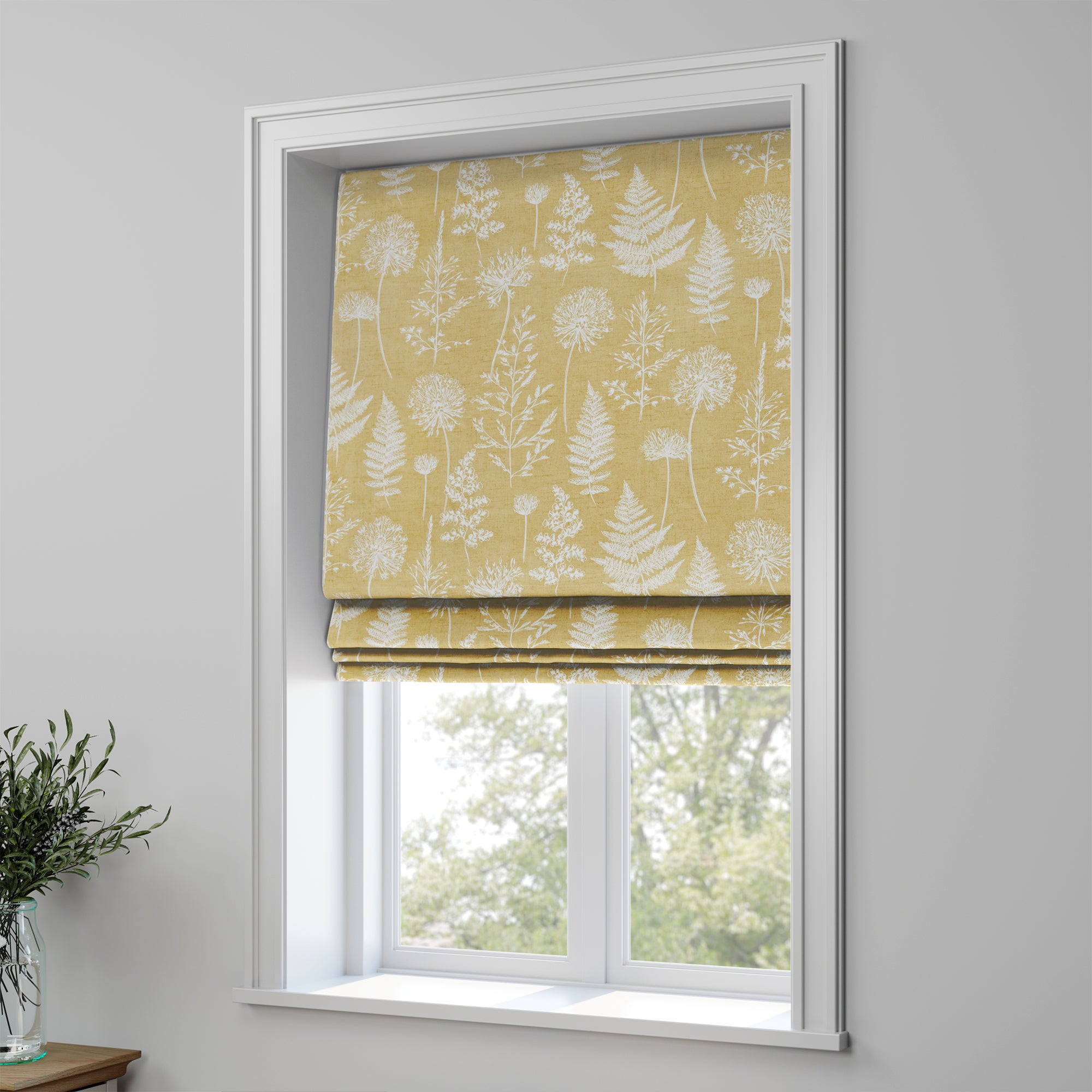 Meadow Made to Measure Roman Blind Meadow Mustard Price Comparisons | Compare The Build