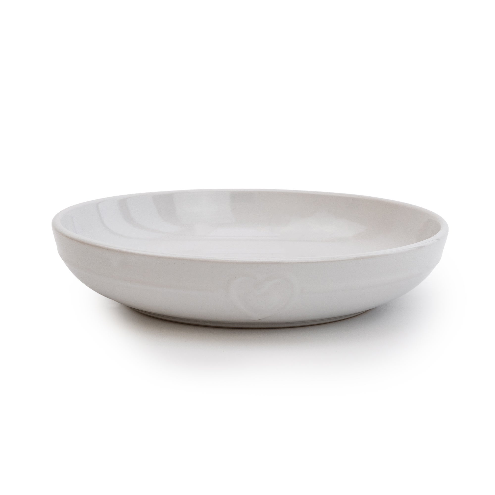 Hearts Stoneware Pasta Bowl White Price Comparisons | Compare The Build