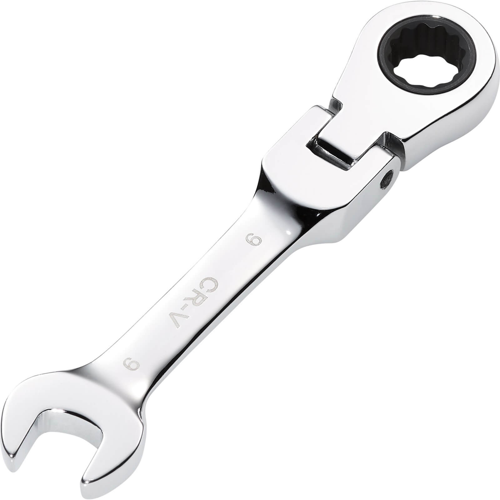 Draper Hi-Torq Stubby Flexible Head Ratchet Combination Spanner 9mm | Compare The Build