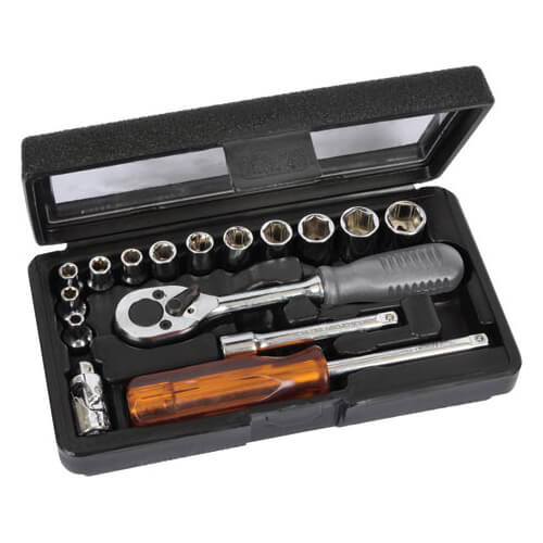 Avit 16 Piece 1/4" Drive Hex Socket Set Metric Price Comparisons | Compare The Build