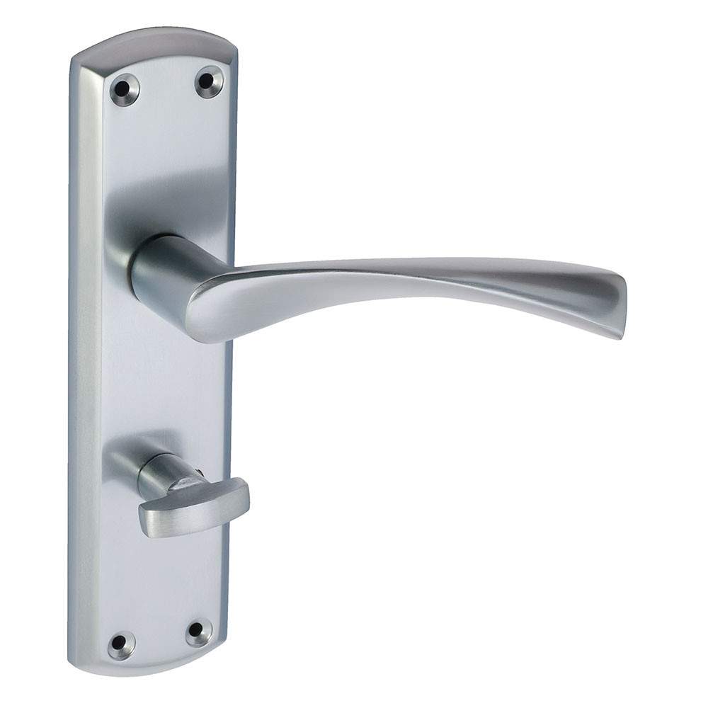 Eclipse Monza Lever Bathroom Handle On Backplate Satin Chrome 37723 Price Comparisons | Compare The Build