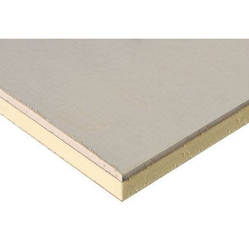 Recticel Eurothane PL Insulation Board 2400mm x 1200mm x 37.5mm TE (2.88m2) Price Comparisons | Compare The Build