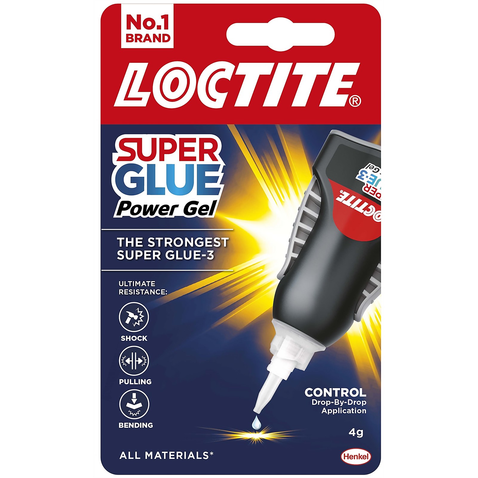 Loctite Super Glue Power Gel Control 4g Price Comparisons | Compare The Build