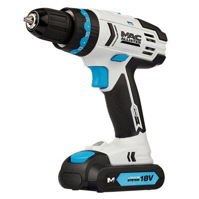 Mac Allister 18V 1.5Ah Li-Ion Cordless Combi Drill 2 Batteries Mshd18S-2-Li | Compare The Build