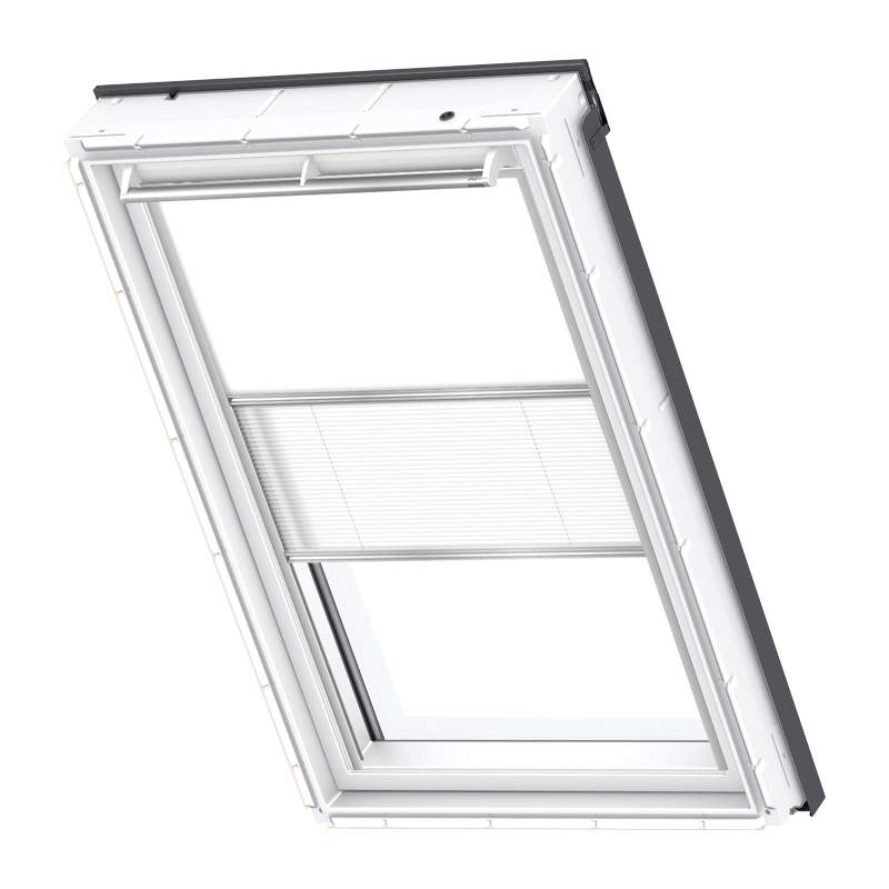VELUX Manual Duo Blackout Blind DFD P04 1025 - White and White DFD P04 1025S Price Comparisons | Compare The Build