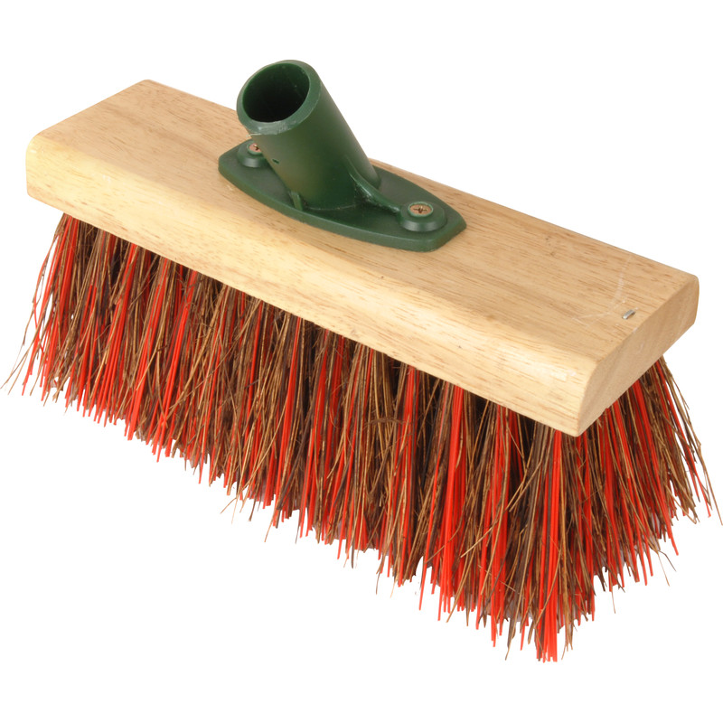Hill Brush Company Yard Broom Head Bassine / PVC Mix 10" in Red Price Comparisons | Compare The Build