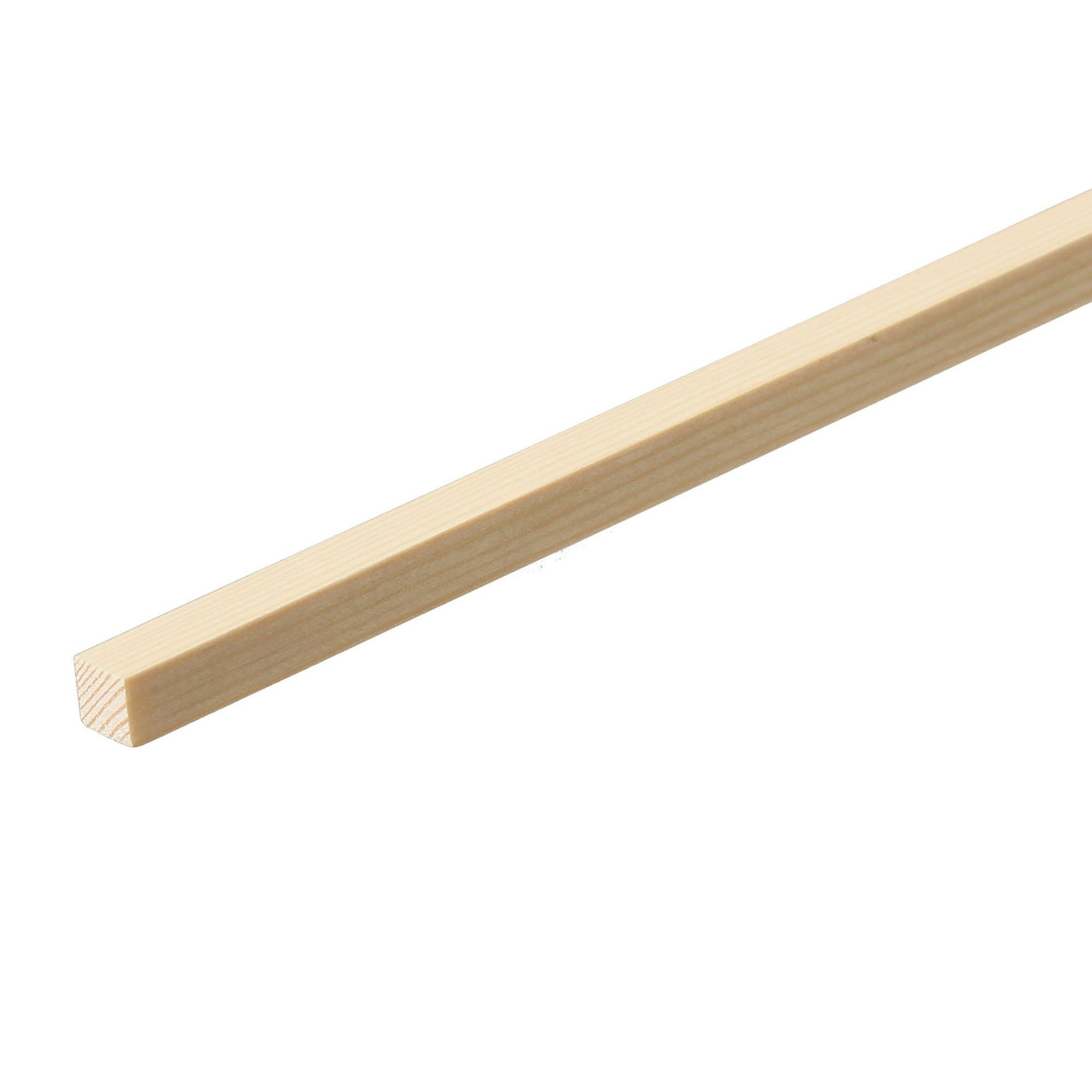 Cheshire Mouldings Smooth Square edge Pine Stripwood (L)0.9m (W)11mm (T)10.5mm Price Comparisons | Compare The Build