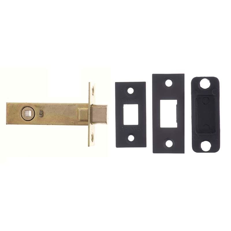 Atlantic Non Bolt Through Tubular Deadbolt - 101.6mm - Premium Finish - Matt Black Atlantic UK ADB4MB Price Comparisons | Compare The Build