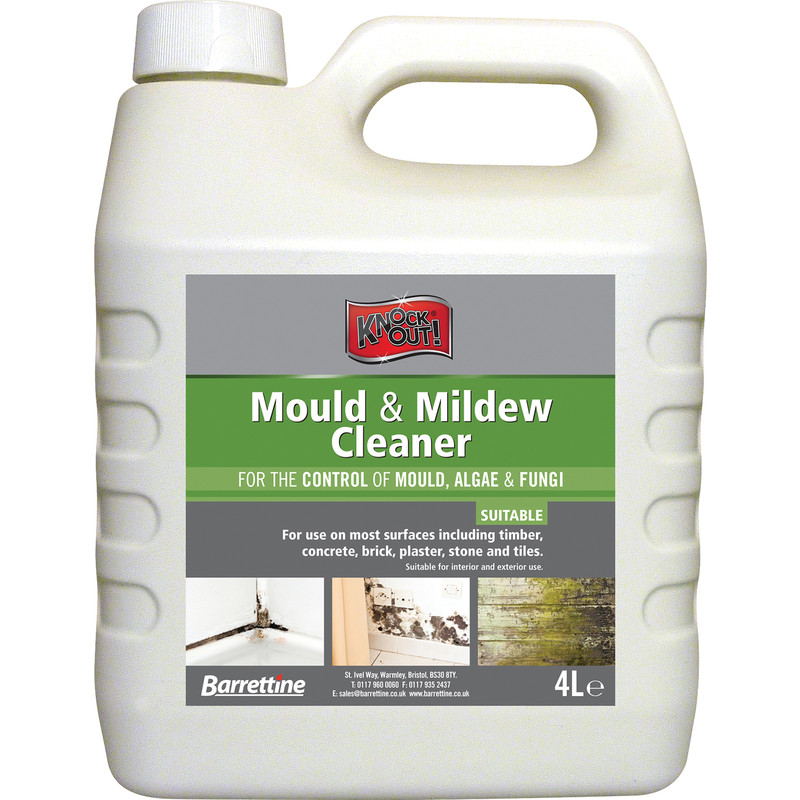 Barrettine Mould & Mildew Cleaner 4L Price Comparisons | Compare The Build