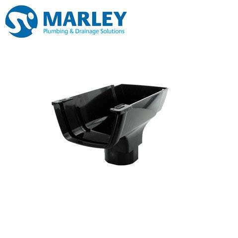 Marley Flowline 112mm x 60mm Stopend Outlet - Anthracite Grey Plastic ROF11AG Price Comparisons | Compare The Build