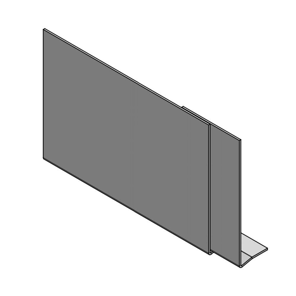 Alumasc Skyline SF2 Profile Fascia with 2 Bends in Black - 200 to 300mm x 3000mm SF2/300/3MPPC/9017 Price Comparisons | Compare The Build