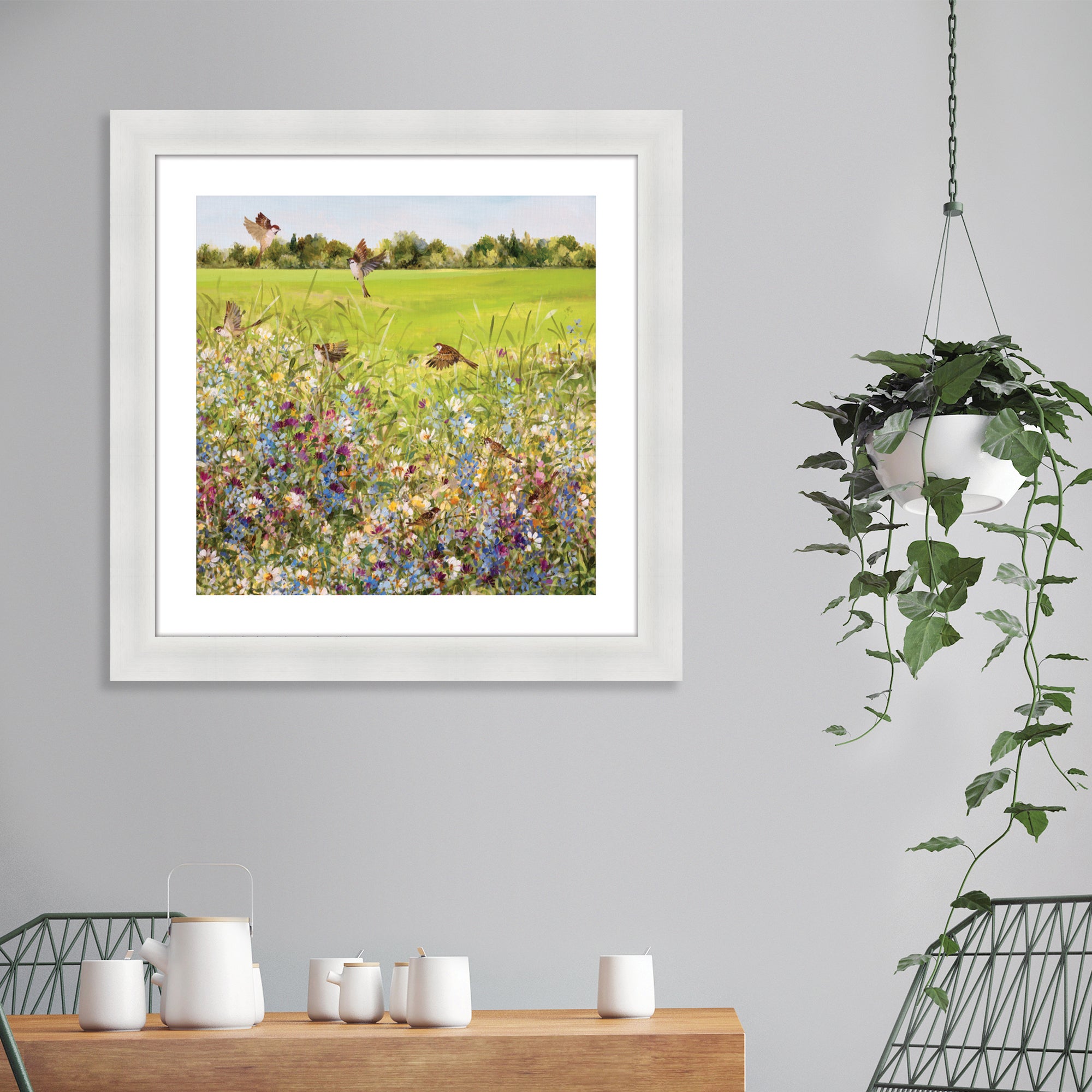 The Art Group Open Meadow Framed Print Green Price Comparisons | Compare The Build