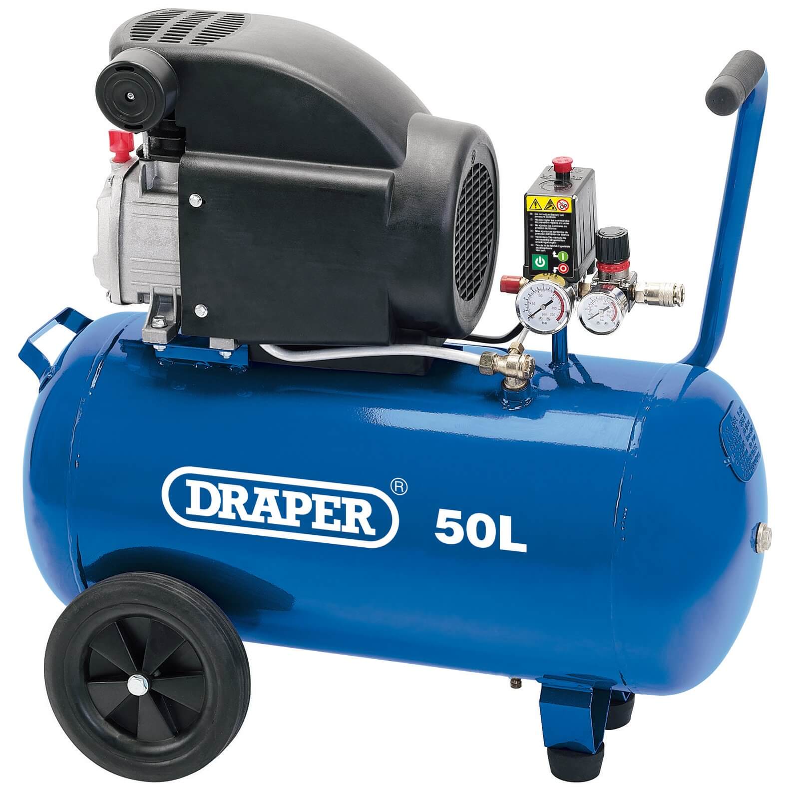 Draper DA50/207 Air Compressor 50 Litre 240v Price Comparisons | Compare The Build