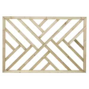 Wickes Contemporary Deck Panel - 35 x 760 x 1130mm Price Comparisons | Compare The Build