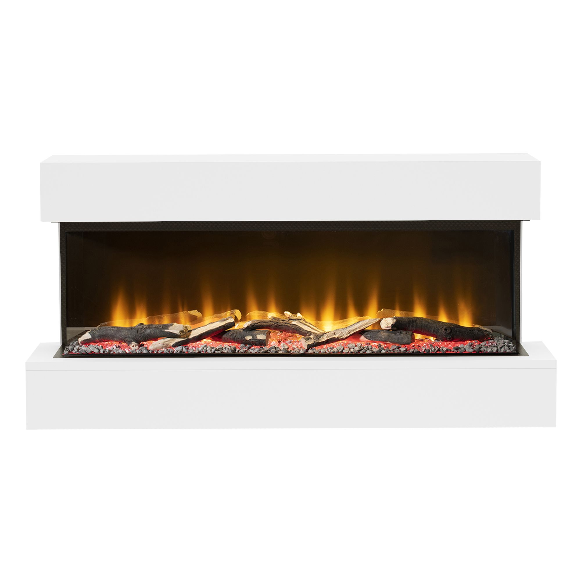 Be Modern Ashgrove Contemporary 2Kw White Electric Fire Price Comparisons | Compare The Build